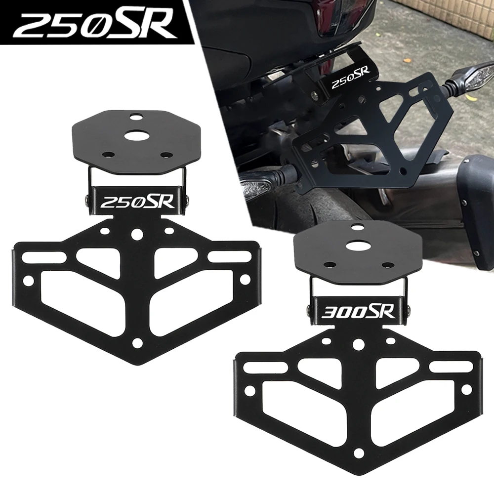 

For CFMOTO CF MOTO 250SR 300SR 250 300 SR 2023 2024 2025 2026 License Plate Holder Bracket Rear Tail Tidy Fender Eliminator Kit