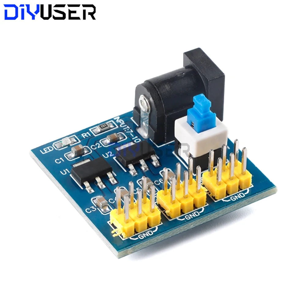 Duck Converter, 95% High Efficiency Step-Down Power Supply Module for Raspberry Pi ESP32 DIY