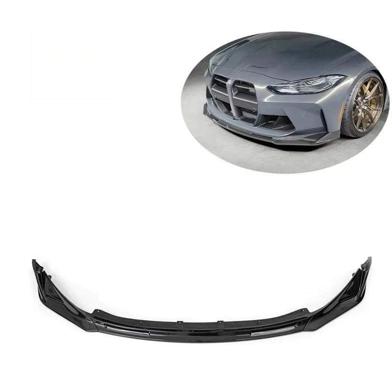 

FOR G80 M3 G82 G83 M4 2022 V Style Carbon Fiber Front Bumper Chin Lip Spoiler
