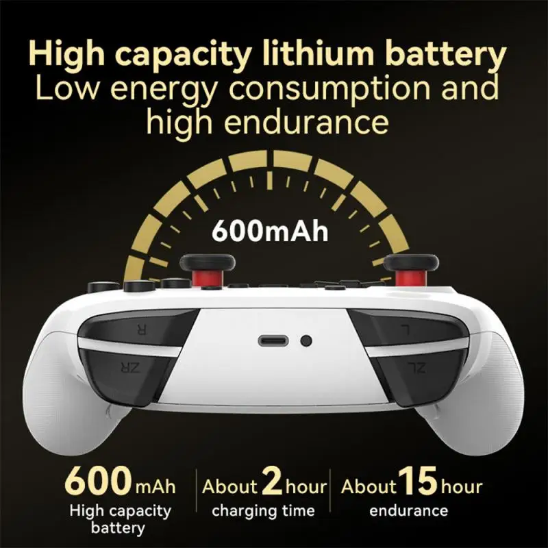 Switch Controle Long Battery Life Wireless Connectivity Fast And Accurate Response Versatile Compatibility Pc Gamepad