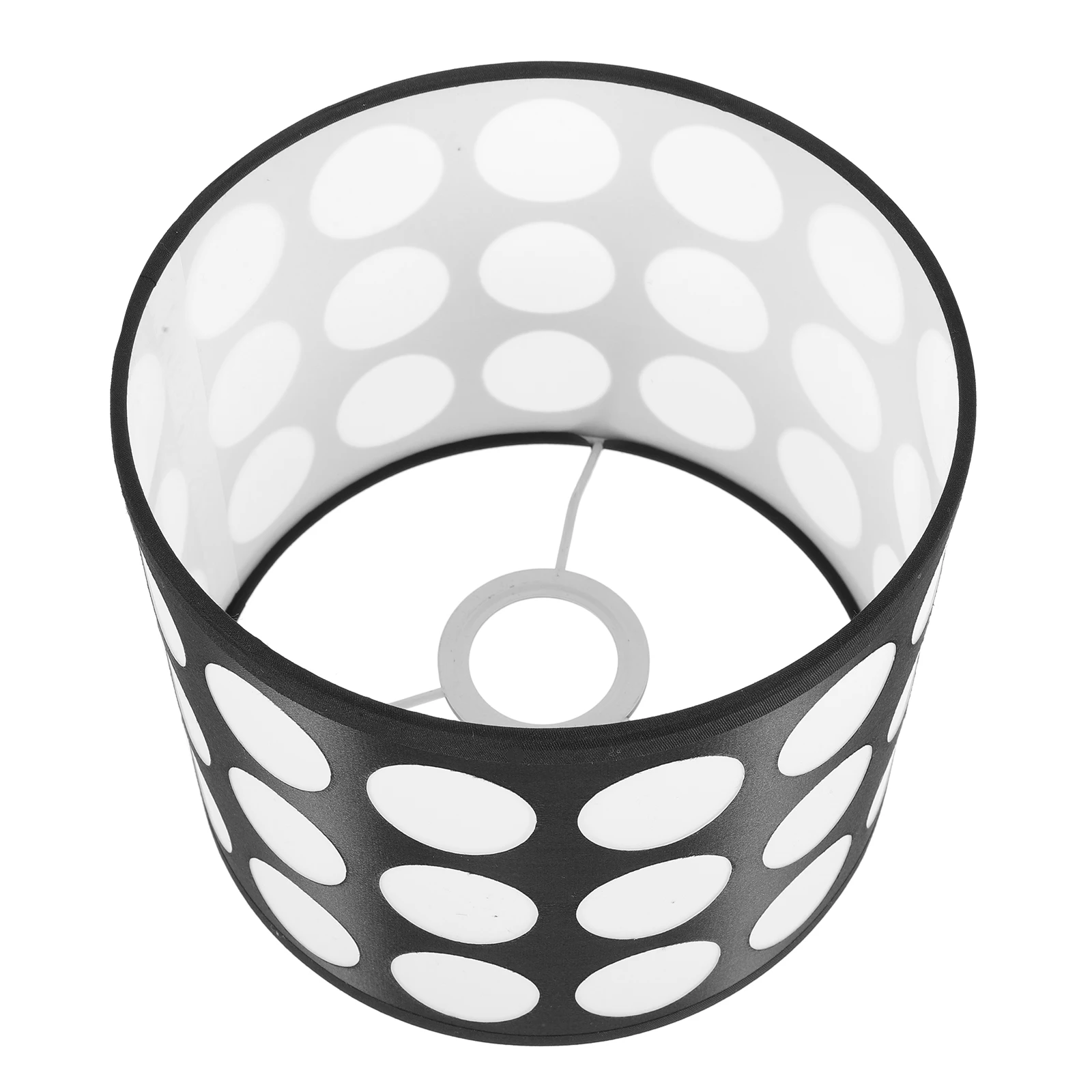 

Fabric Lamp Shade Replacement Drum Style Bedroom Living Room Light Cover Anti-Wear Metal Cloth Modern Farmhouse Floor Desk