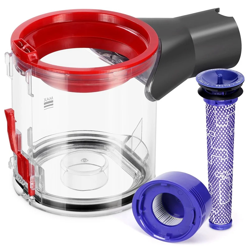 

A44F-Dust Container For Dyson V7 V8 SV10 SV11 Vacuum Cleaner Collecting Container Part 967699-01