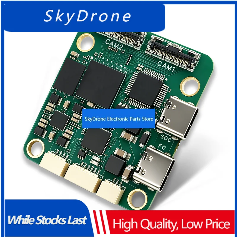 SkyDElAi-FC-2 AI Guidance Flight Controller, Open Source Betaflight Firmware FPV Fixed Wing Flight Controller