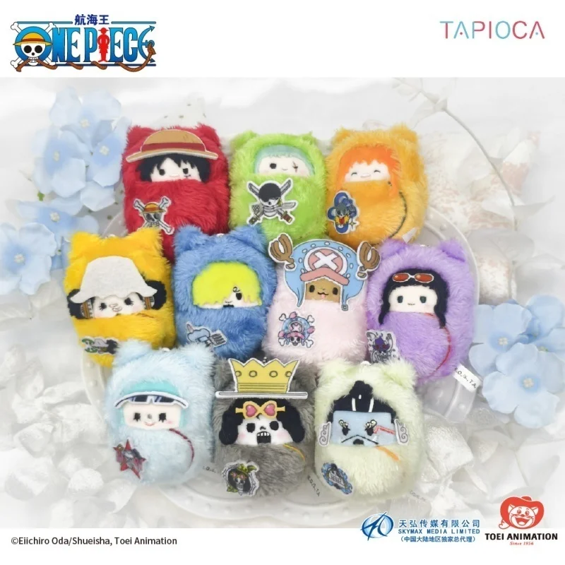One Piece Tapioca Plush Doll Official Mini Palm Size Soft Stuffed Anime Collectible Toy for Fans