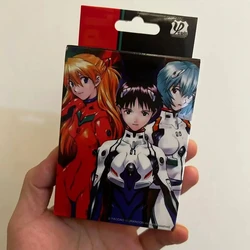 NEW 54PCS/set Anime Ayanami Rei EVA card Poker Model Indoor family games HOME toys fans Gift