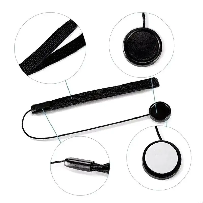 573A 5pcs/Pack Camera Lens Cover Anti-Lost веревочная шнурная крышка хранители корпус Lanyard Belt