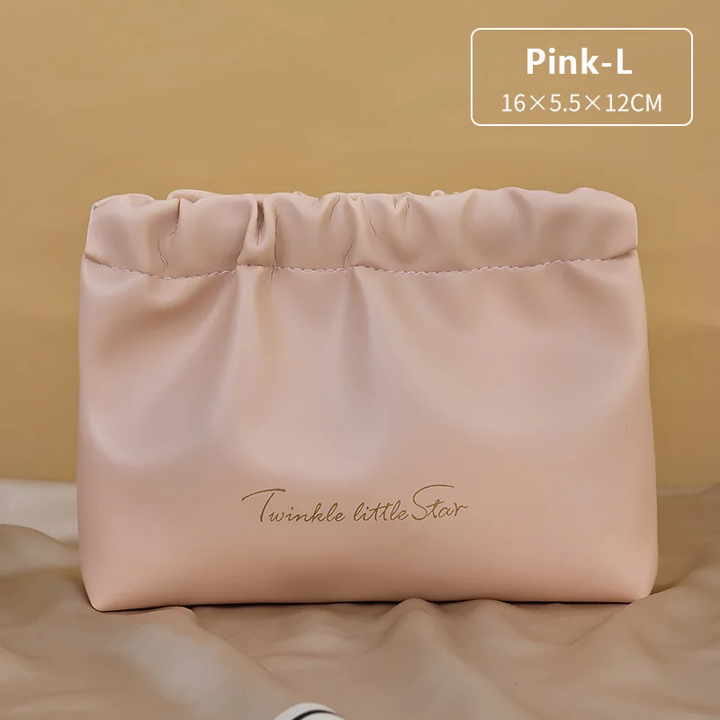 Pu einfache Mini Lippenstift Make-up Aufbewahrung tasche Frau Schlüssel Schmuck Digital Organizer tragbare Tasche Damen kleine Kosmetik taschen – Detail 2