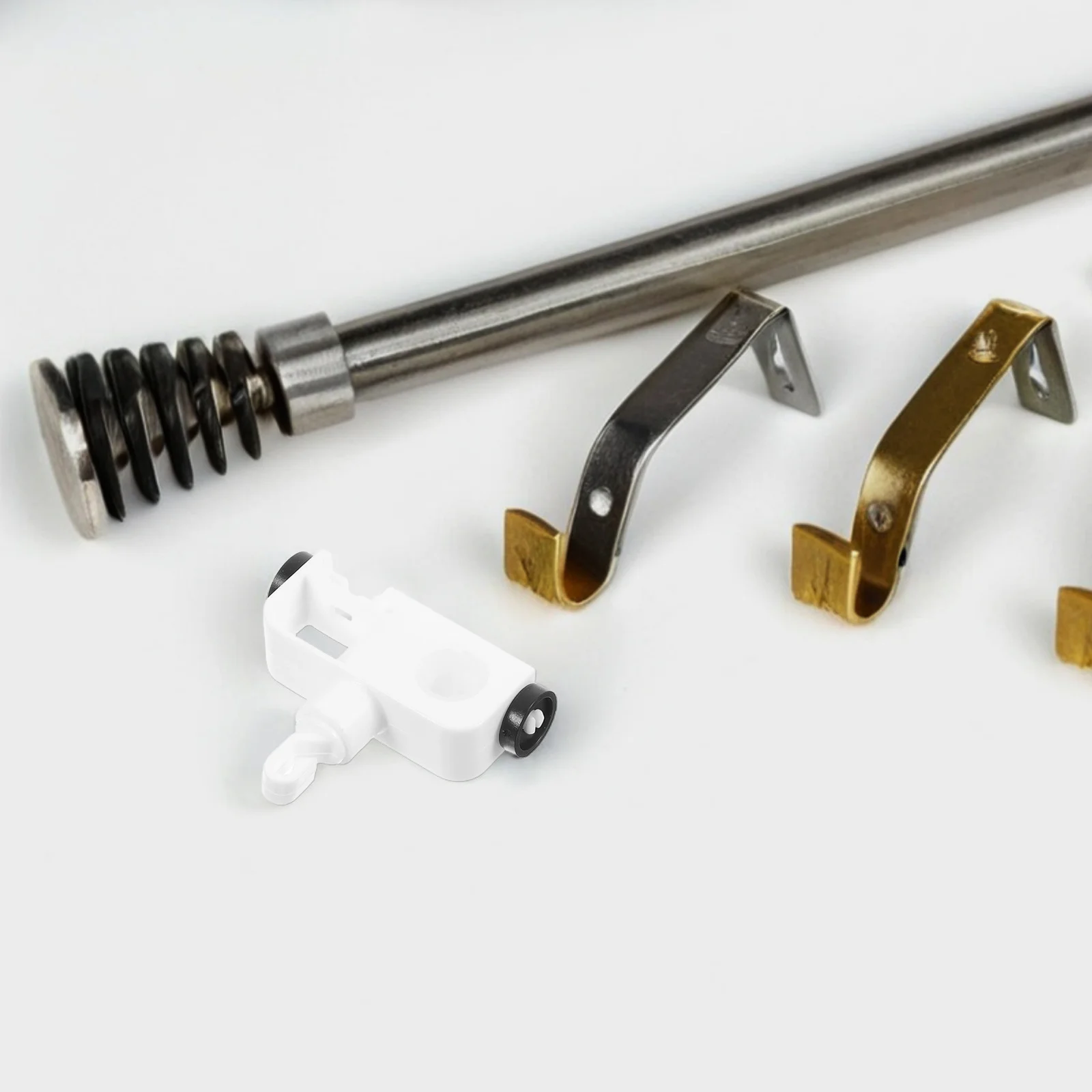 

12pcs Vertical Blind Carriers Vertical Blinds Accessories Heavy Duty Smooth Operation For Home Office School Replacement Parts