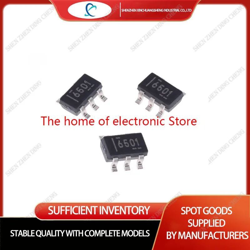 10PCS SN6501DBVR Transformer Driver PMIC SOT-23-5 SN6501 Low Noise 350mA