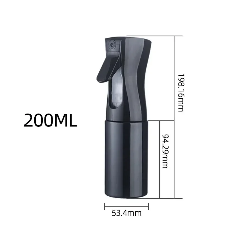 High-pressure Continuous Spray Bottle, Garden Watering Spray Bottle, Cosmetic and Hair Moisturizing Plastic Refill Spray Bottle