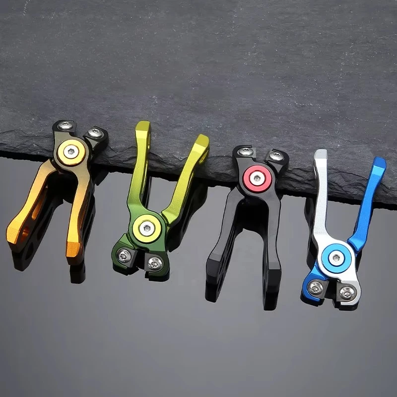 1 pçs multi-funcional mini alicate de pesca tesoura de pesca compacto e leve ao ar livre opções de cor gradiente