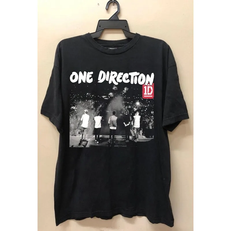 One Direction Tour Concert T-shirt Women's T-shirt Summer New Style Unisex Casual Fashion Y2K Cotton T-shirt