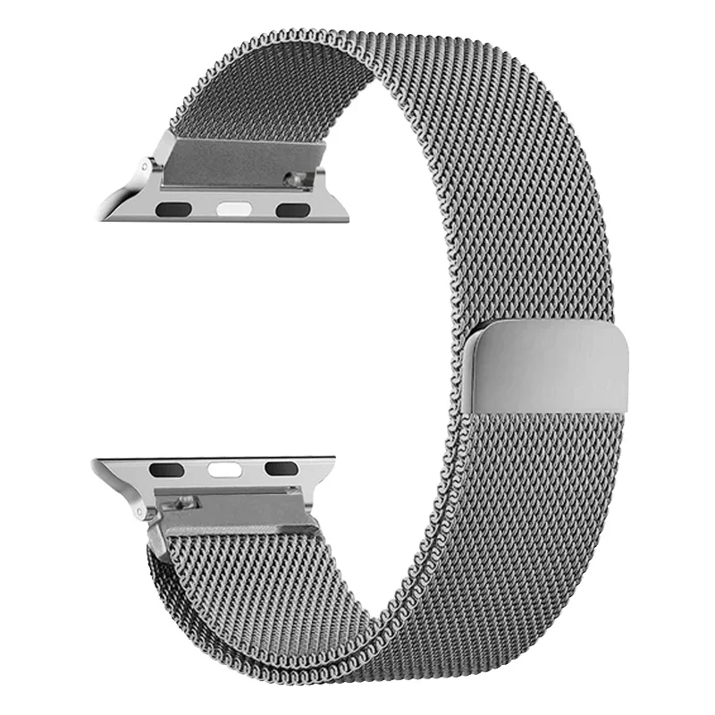 Milanese Strap For Apple Watch Bands 44mm 40mm 45mm 49mm 41mm 46mm 42 44mm Bracelet IWatch Series 10 9 6 5 SE 7 8 Ultra 2 Strap