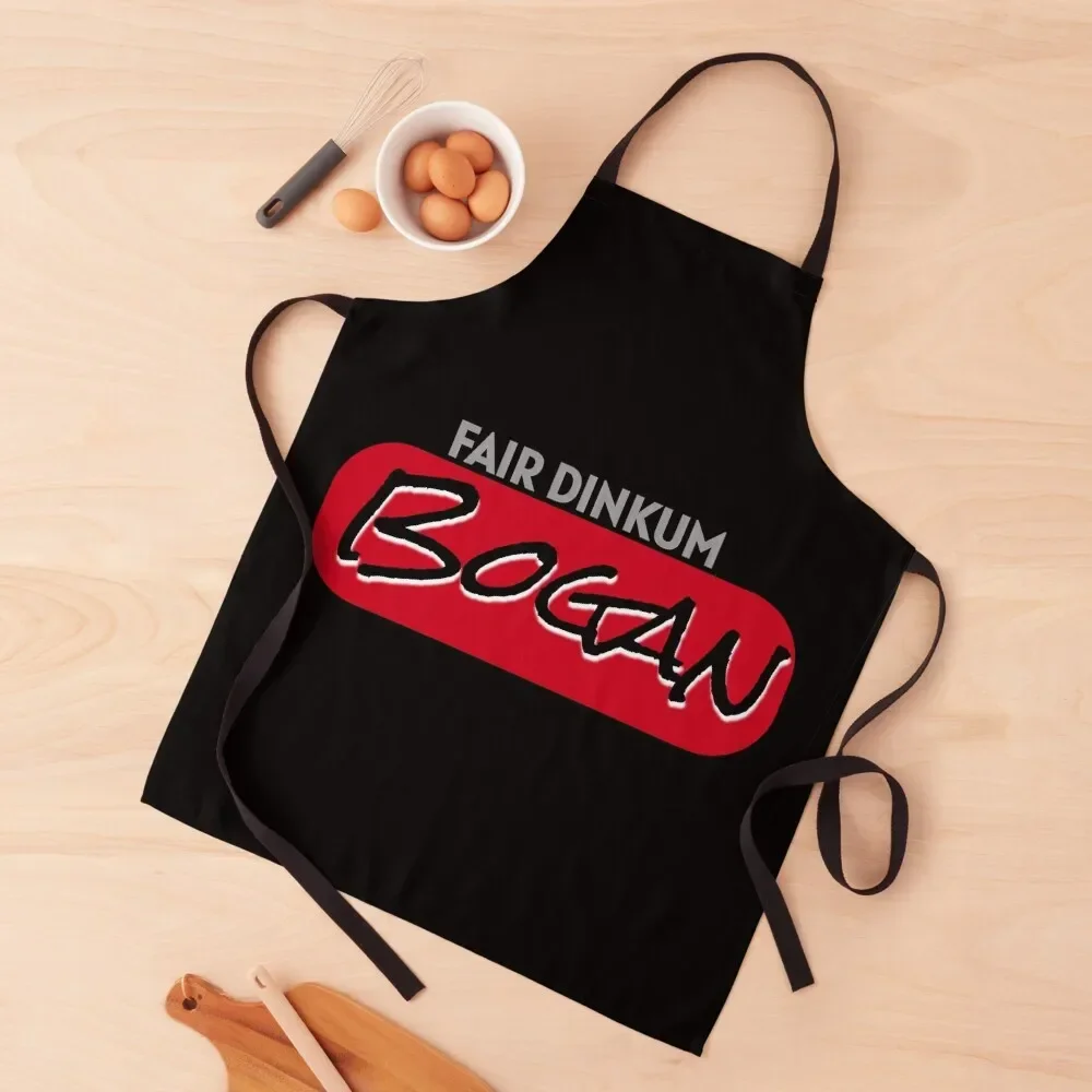 fair dinkum bogan Apron Customizable Woman Home Supplies Hairdresser for women with pocket Apron