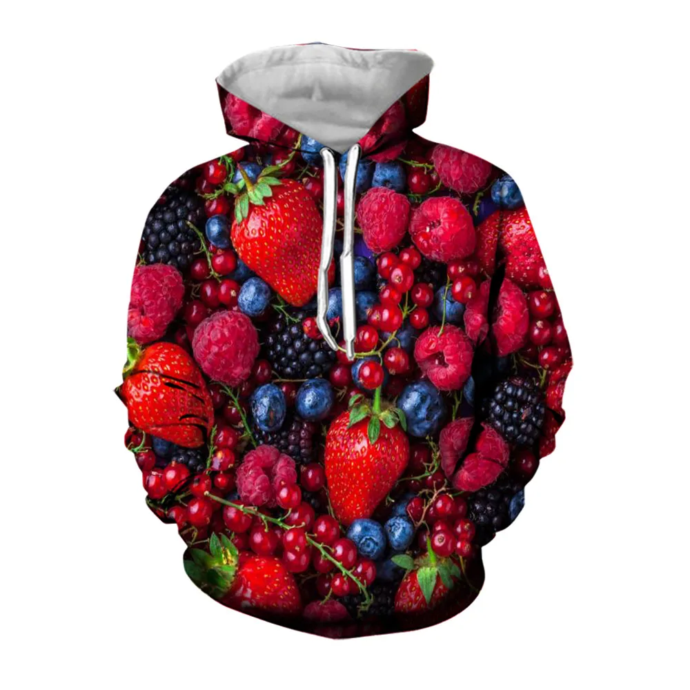 

Jumeast 3D Graphic Men Hoodie With Fruit Pattern Aesthetic Clothing Casual Streetwear Hoodies For Men Comfortable Clothes Coats