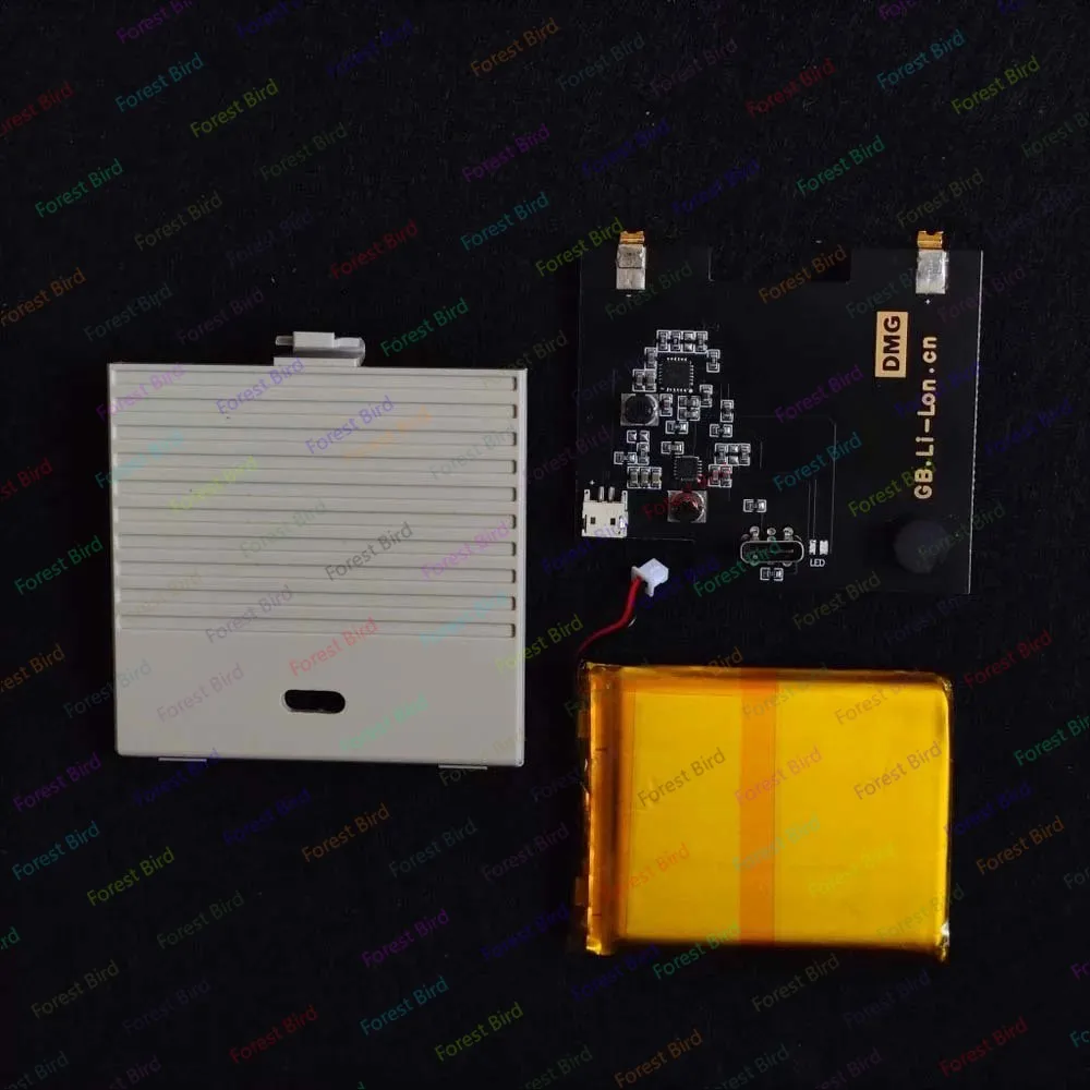 High Capacity 2300mAH Rechargeable Lithium Battery USB-C for Game boy Thick Machine for GB DMG Highligh - Image 2
