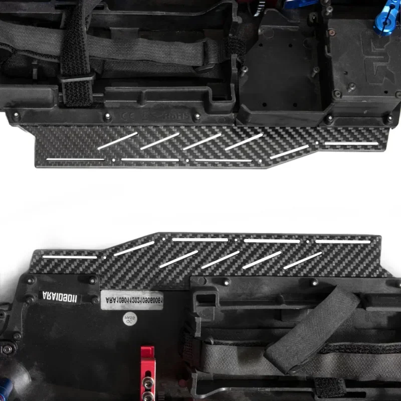 

1Set Carbon Fiber Adjust Wing Spoiler Tail Wing Front Shovel Side Panel For ARRMA F1 LIMITLESS 1/7 RC Car