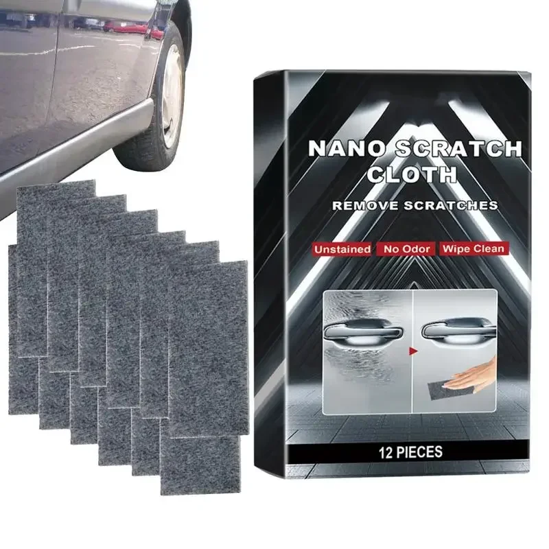 Nano Cloth Scratch Remover Effective Auto Scratch Remover Nano Sparkle Cleaning Cloth Portable Vehicle Scratch Remover Car Paint