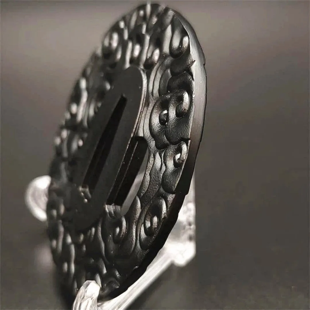 Custom Tsuba Alloy Guard Cloud Design For Japanese sword katana HandGuard Accessory