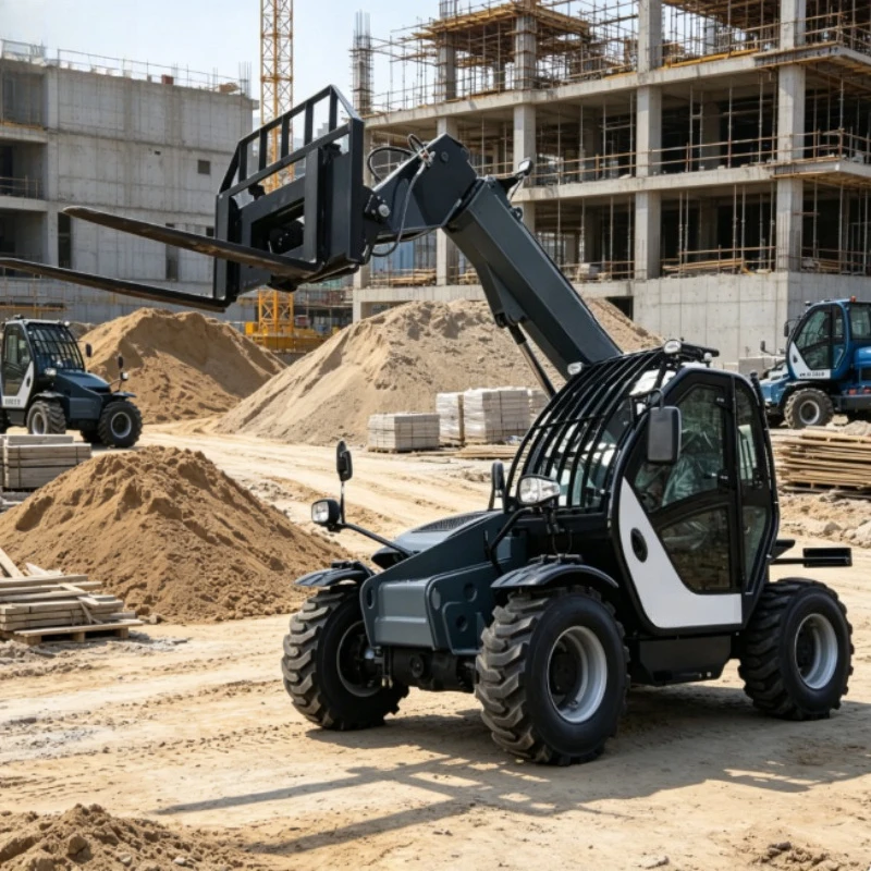 Customized Telescopic Handler Forklift with 2.5 Ton Maximum Lift Capacity China Telescopic Handlers