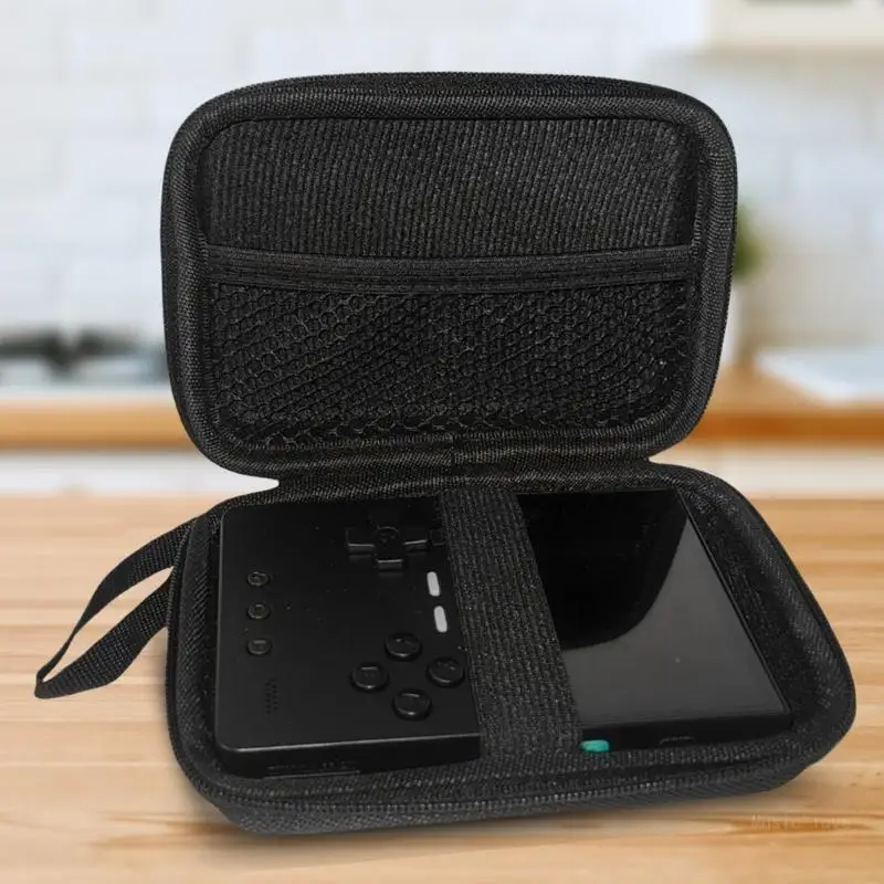 حقيبة وحدة تحكم الألعاب خفيفة الوزن ذات غلاف صلب لوحدة التحكم في الألعاب من Trimui Brick سهلة الحمل ومضادة للانسكاب