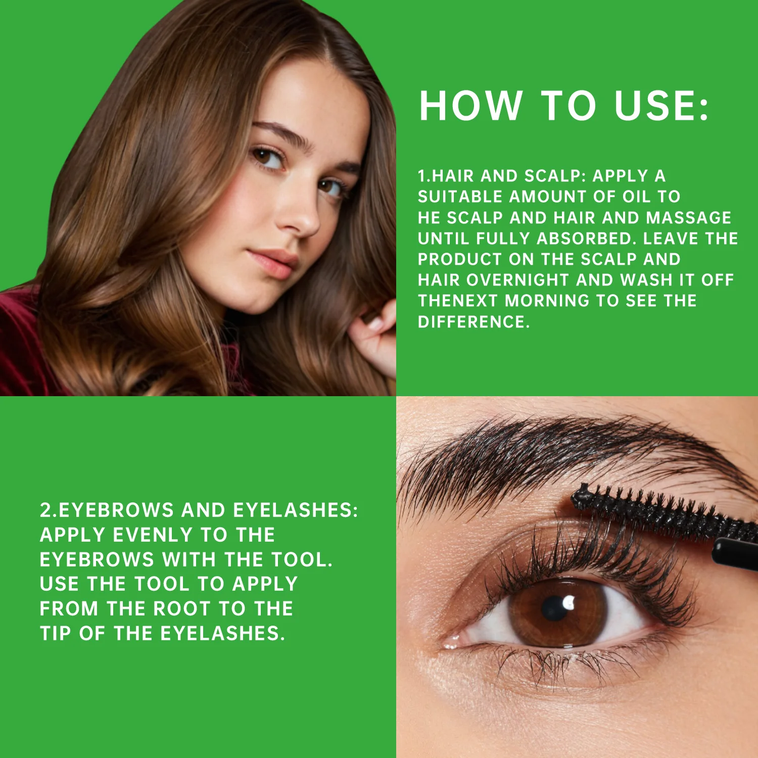 Eyelash Enhancer Serum Batana Oil for Hair & Eyelash Lengthening Eyelashes Repair Strengthen Curling Thicken Eye Care Lift
