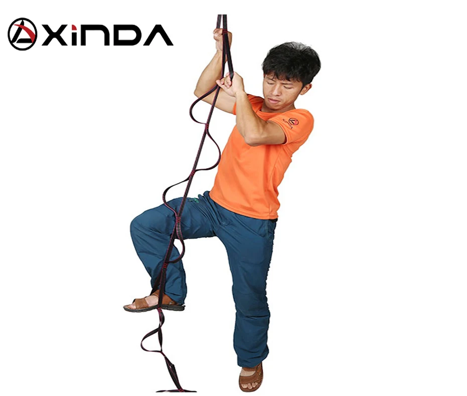 XINDA nylon 2.5mm climbing rope ladder for emergency escape safety