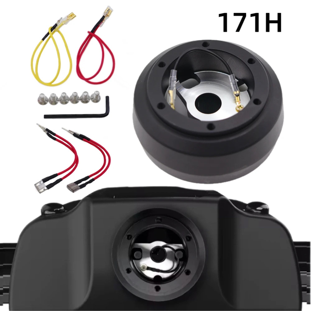 

Адаптер для рулевого колеса 171H из алюминия с 6 болтами для Jeep Wrangler 2007-2018 годов