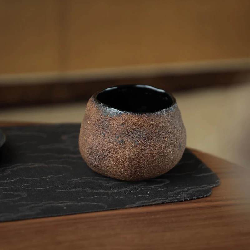 Bandeja de lavado de lápices con diseño de cáscara de pomelo natural, bandeja de refresco, tarro de lavado de té con laca natural