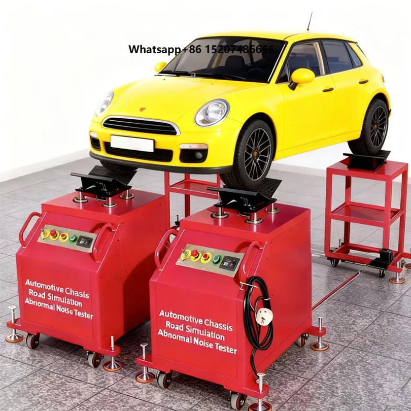 Metallic Chassis Detection Machine Abnormal Sound Identification for Road Bumpy Testing Car Care Equipment With Fixed Head