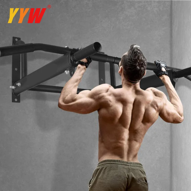 Steel Horizontal Bar Multifunctional Indoor Pull Up Bar Abdominal Muscle Wall Chin Up Bar Bench Press Rack Weightlifting Trainer