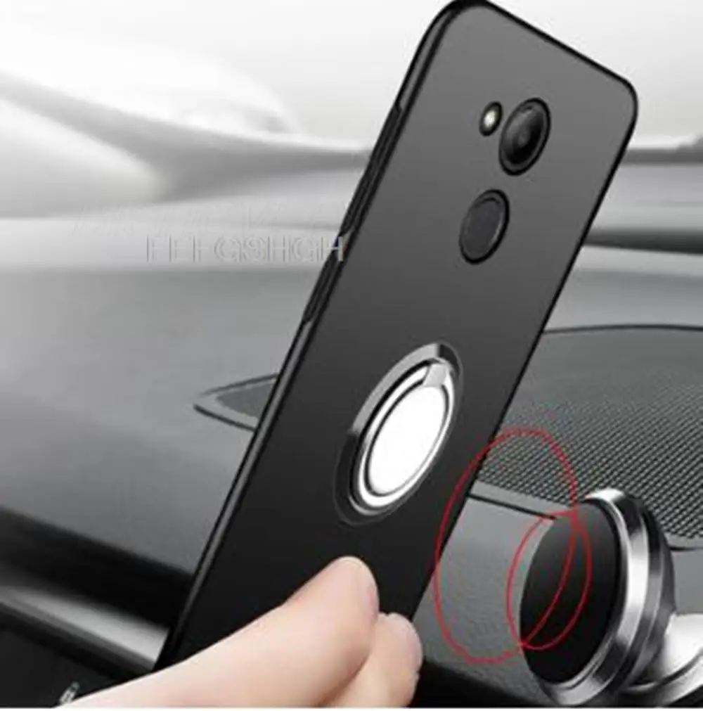 Phone Funda Phone Case For Meizu Pro 6 Plus PRO6 Plus M686H Magnetic With Ring Finger Ring Soft Silicone Cover