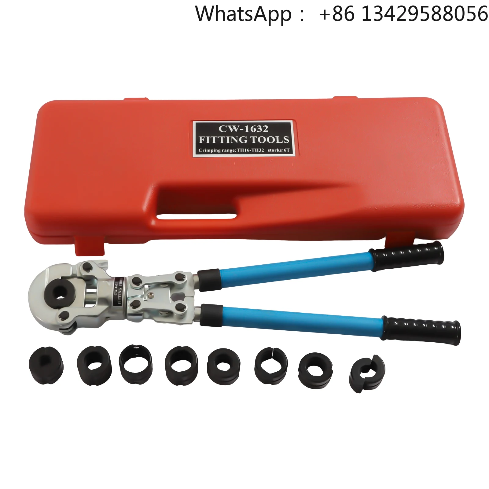 

Alicates de prensado hidráulicos ajustables con fuerza 6T y diseño de trinquete para conexiones de tuberías