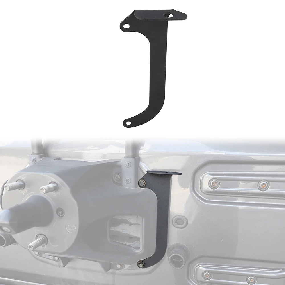 

Rear Door Tailgate Hinge Antennas Bracket Mount Holder for Jeep Wrangler JL 2018-2023 Exterior Mouldings Car Accessories