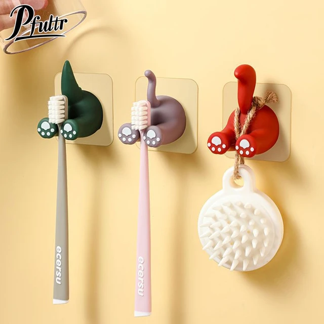 Soporte de cepillo de dientes y gancho de pared
