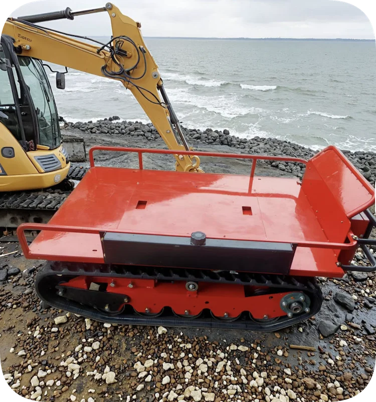 Heavy Duty Underwater Dredging Equipment Remote Control River Pond Sludge Dredging Robot