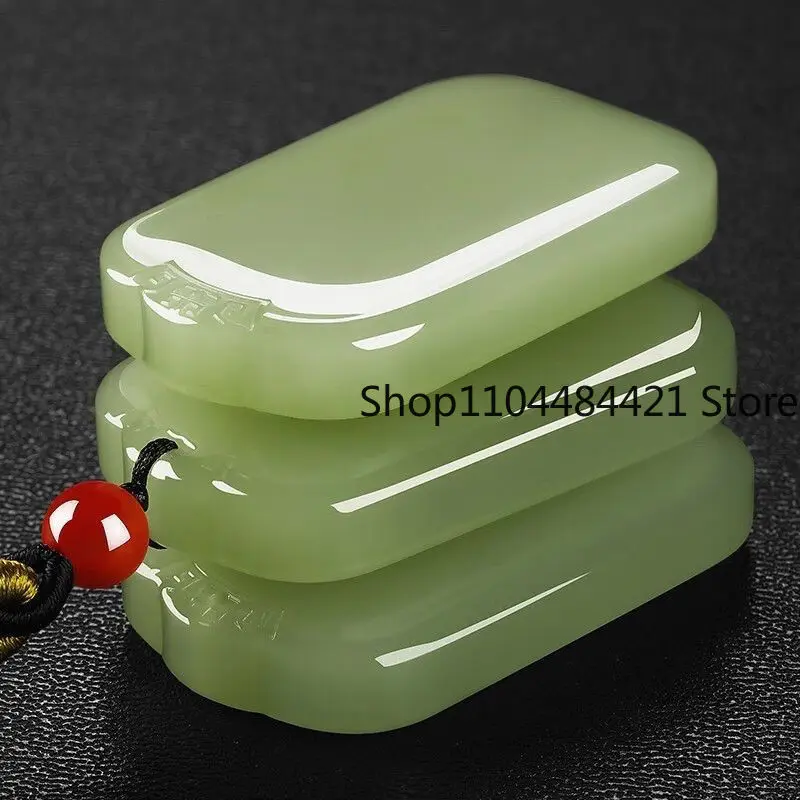 Safe and Sound, Brand Pendant, Male and Female Couples, Jade Pendant, Peace