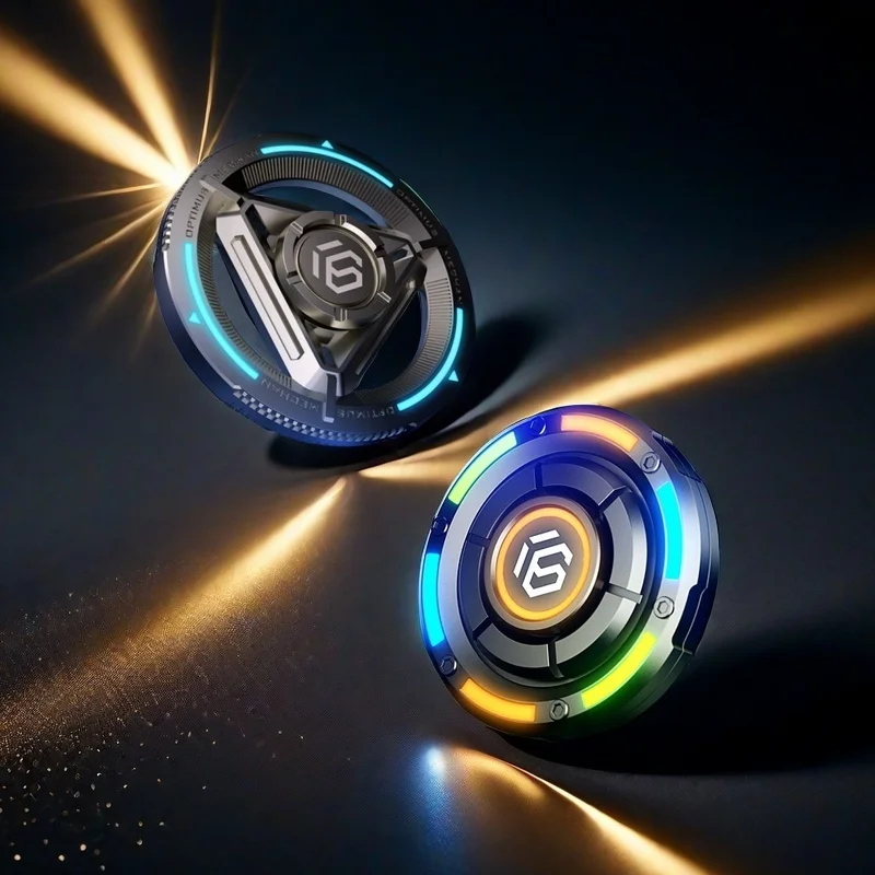 Fidget Toys Spinner Cute Count Invader Fingertip Gyroscope Pop Coin Multi Functional Decompression Adult Finger Toy Desk toy