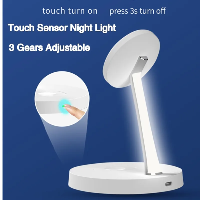 

Luxury Items 15W Fast Charger Strong Magnetic Bracket Phone Holder 2 in 1 Wireless Charger for iPhone 16 Pro