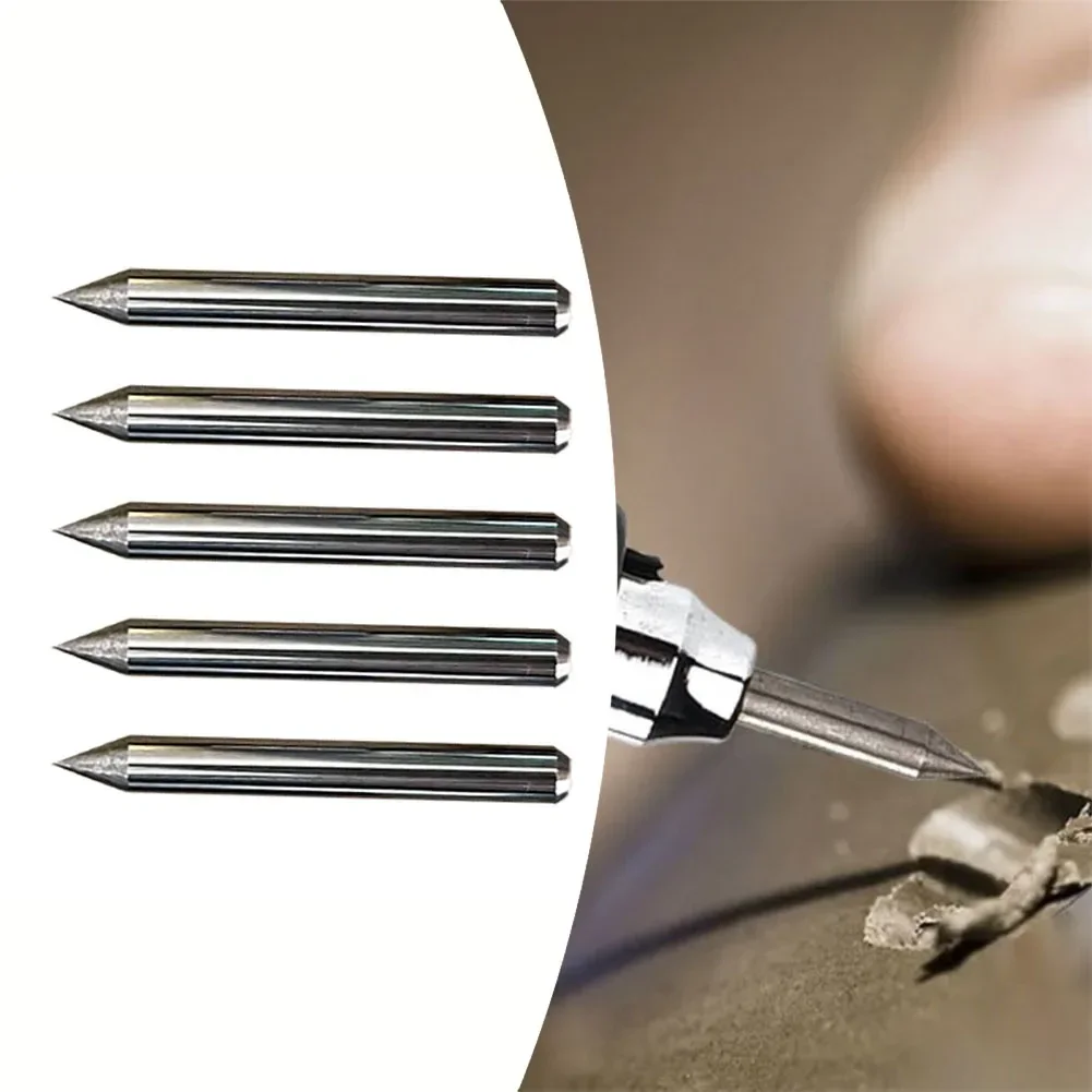 Imagem -04 - Plotter de Corte Elétrico Carbide Engraver Bit Gravação Substituição Dica para Escultura Metal Jade Vidro 21x3 mm Pcs