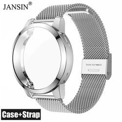 Case+Band For Samsung Galaxy Watch 4 5 6 44mm 40mm Strap Stainless Steel Mesh Bracelet Galaxy Watch 5 Pro Correa TPU Soft Cover