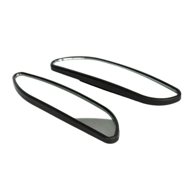 

652F Rectangle Blind Spots Mirrors with Adjustable Frame Wide Glass 5.24inch Length Upgrades for Improved Visibility