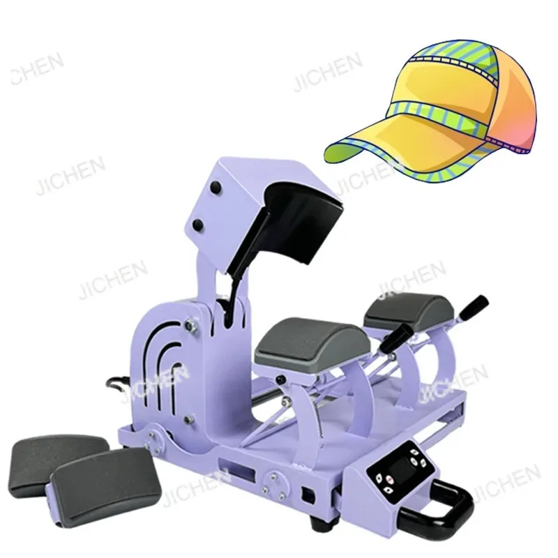 NeuAutomatic Hat Heat Press Double Station Heat Press Machines Drucker Cap Press Type Cap mit Cap Fix System