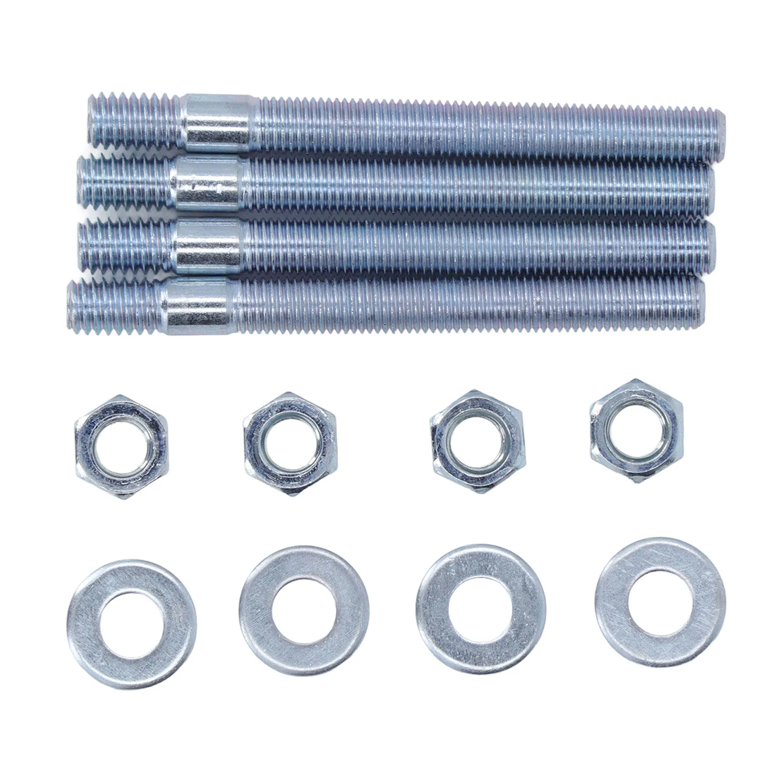 3.5in Carburetor Studs Set Metal Carb Mounting Stud Kit with Spacers for 5/16in Threads  Manifold Carburetor Studs Kit