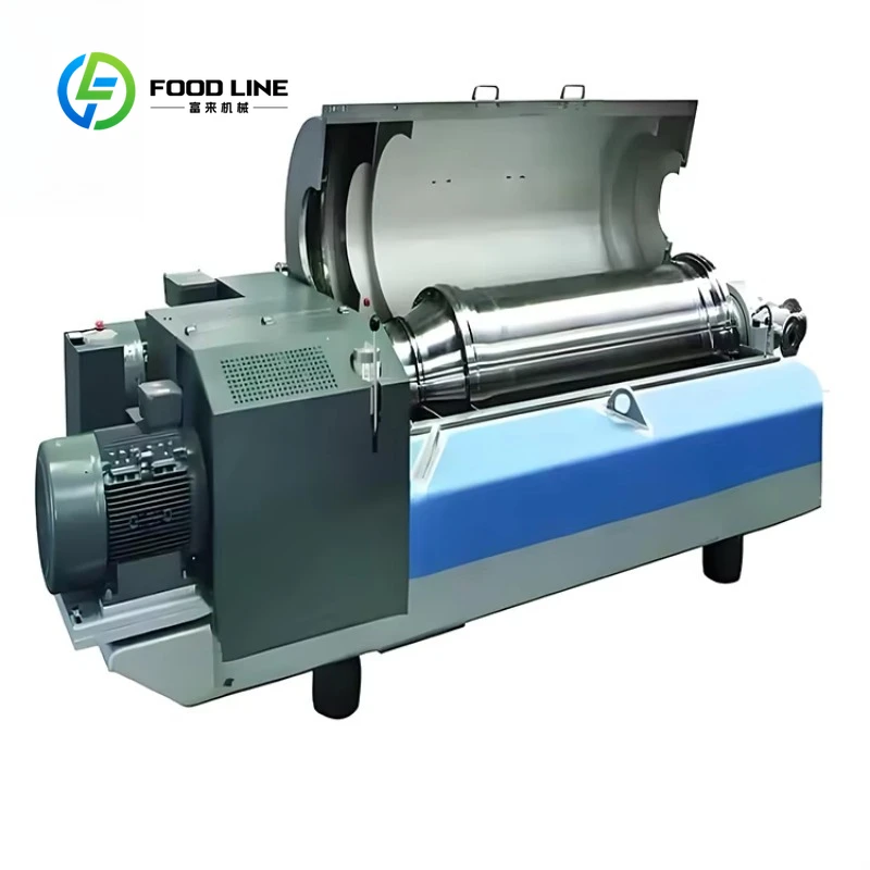 Customized Horizontal Stainless Steel 304 Decanter Centrifuge for Sludge Thickening Dewatering 100L/Hour