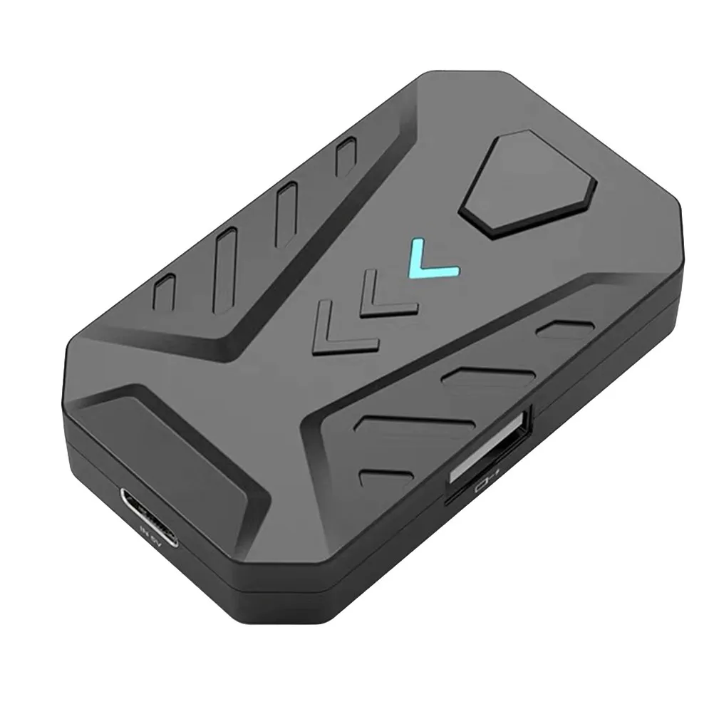 

Универсальный USB-адаптер для подключения смартфона к мыши и клавиатуре, черный, для мобильных игр, аксессуары для гейминга на мобильных устройствах, 1 шт.