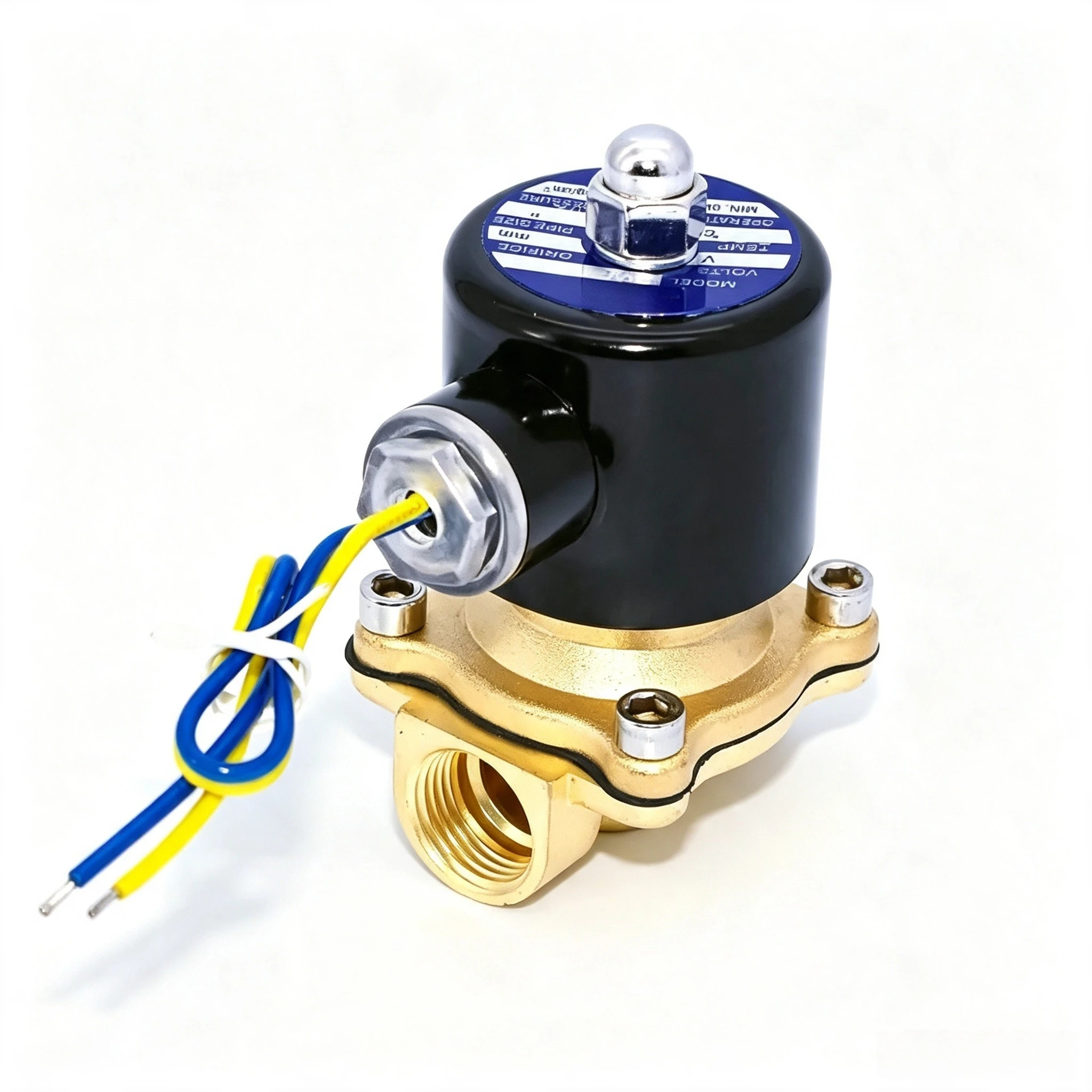 2W-160-15 NC 1/2inch AC 220v/110v/24v /DC 24 v Water Solenoid Valve