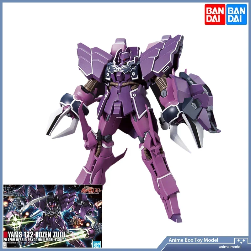 Gundam Bandai HGUC Series 1/144 YAMS-132 ROZEN ZULU Toys Gift for Action Assembly Model Mech Original Product