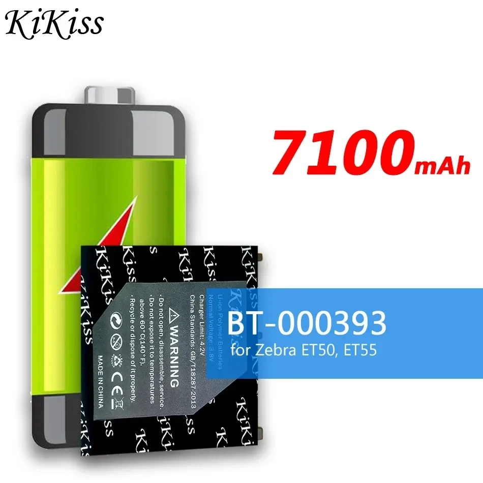 

7100mAh KiKiss Powerful Battery BT-000393 for Zebra ET50 ET55