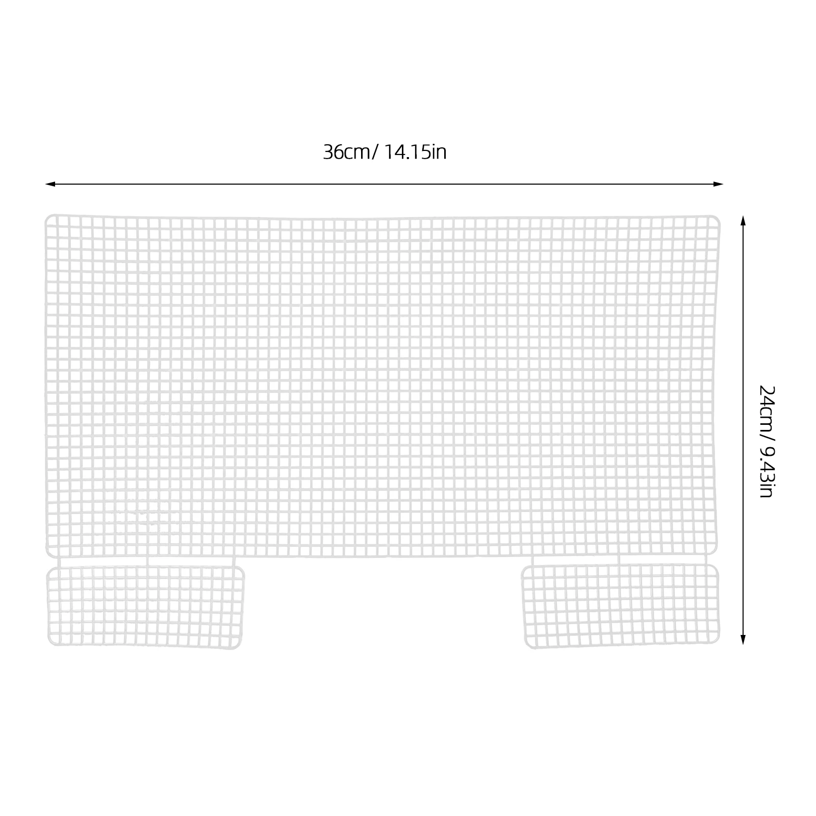 

5Pcs Creative Plastic Mesh Sheets Smooth Surface Easy to Use for Knit and Crochet Gifts Decorations Bag Mesh Sheet